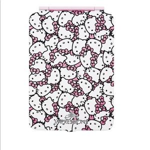 NWB: Hello Kitty Mini Tri-tone LED makeup mirror (New with box)